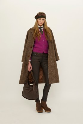 Tweed duster for the win // via style.com