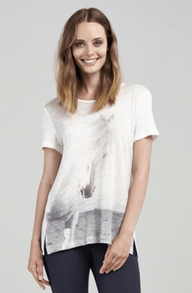 Asmar Linen "Cheval" T // via Asmar Equestrian