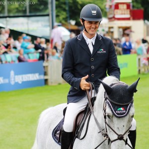 Thumbs up from Billy Twomey in the parade.